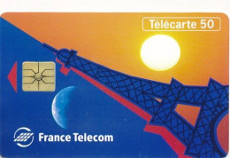 Télécarte France (10/94)  Telephonnez Chez Vous Depuis La Rour Eiffel (visuel, Puce, état, Unités, Etc Voir Scan) + Port - Unclassified