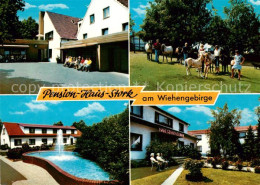 73167216 Bad Holzhausen Luebbecke Pension Haus Stork Am Wiehengebirge Ponys Boer - Getmold