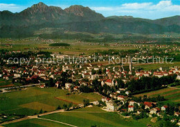 73167211 Freilassing Mit Hochstaufen Und Zwiesel Chiemgauer Alpen Fliegeraufnahm - Freilassing