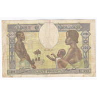 MADAGASCAR - PICK 40 - 100 FRANCS - 1928 - TRES TRES BEAU - Madagascar