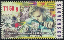 Slovaquie 2019 Oblitéré Used 50e Anniversaire De L'Union Des Philatélistes Slovaques SU - Used Stamps