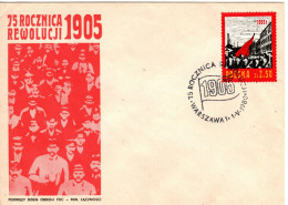 Poland 1980 75th Anniversary Revolution,First Day Cover - FDC