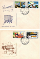 Poland 1980 Stamp Day Set 2 First Day Cover - FDC