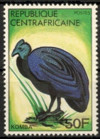 Plumed Guineafowl, Guttera Plumifera, Birds, Central Africa 1981 MNH - Gallináceos & Faisanes