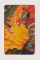 SOUTH AFRICA  -  Bird And Heads Chip Phonecard - Afrique Du Sud