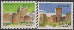 PORTUGAL CASTILLOS 1986 Yv 1665/6 MNH - Neufs