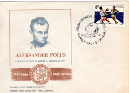 Poland 1983 CBoxing Union 60th Anniversary,First Day Cover - FDC