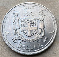 1969 Fiji Coin Dollar,KM#32,UNC - Figi