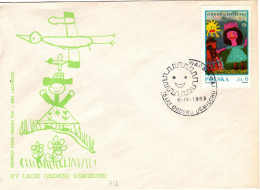 Poland 1983 Ourtesy Ampaignmy  First Day Cover - FDC