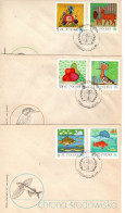 Poland 1983 Human Environment, Set 3 First Day Cover - FDC
