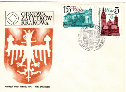 Poland 1984 Cracow Restoration, First Day Cover - FDC