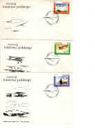 Poland 1984 Polish Aviation Set 7  First Day Cover - FDC