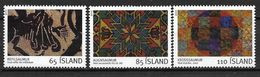 Islande 2008 N°1119/1121 Neufs** Artisanat Broderie - Unused Stamps