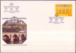 Europa CEPT 1984 Portugal FDC Y&T N°1609 - Michel N°1630 - 51e EUROPA - 1984