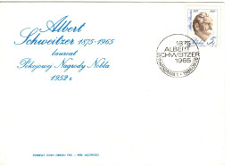 Poland 1986 Albert Schweitzer First Day Cover - FDC