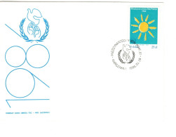 Poland 1986 International Year Of Peace, First Day Cover - FDC