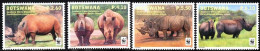 Botswana - 2011 WWF Rhino Set (**) - Rinocerontes