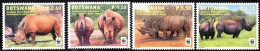 Botswana - 2011 WWF Rhino Set (**) - Rhinoceros