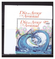 2012 DÍA DEL AMOR Y LA AMISTAD MNH St. VALENTINE'S DAY, DAY OF LOVE AND FRIENDSHIP + Logo,  MUSICAL NOTES, MNH - Mexico