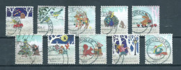 2021 Netherlands Complete Set Christmas,kerst,noël,Weihnachten Used/gebruikt/oblitere - Oblitérés