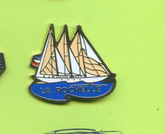 Rare Pins Bateau Voilier La Rochelle Fr376 - Barcos