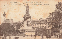 FRANCE - Paris - Place De La République - Monument élevé à La Gloire De La République Française - Carte Postale Ancienne - Autres Monuments, édifices