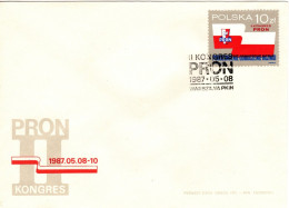 Poland 1987 2nd PRON Congress First Day Cover - FDC