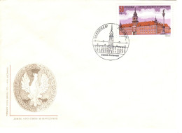 Poland 1987 Royal Castle Warsaw, First Day Cover - FDC