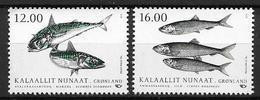 Groënland 2018, N°767/768 Neufs  Norden Poissons - Unused Stamps