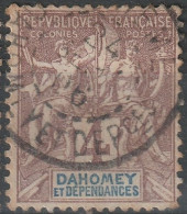 DAHOMEY Poste   8 (o) Type Groupe 1899-1900 [ColCla] - Gebraucht