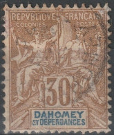 DAHOMEY Poste  11 (o) Type Groupe 1899-1900 (CV 17 €) [ColCla] - Oblitérés