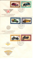 Poland 1987 Motorcycle Set 3 First Day Cover - FDC