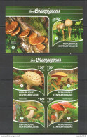 Ca274 2015 Central Africa Nature Flora Mushrooms Les Champignons Kb+Bl Mnh - Pilze