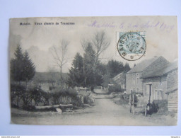 Maissin Vieux Chemin De Transinne Photo Duchêne Circulée 1909 - Paliseul