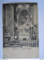 Bonsecours Intérieur De L'église Précurseur Circulée 1905 Peruwelz - Péruwelz