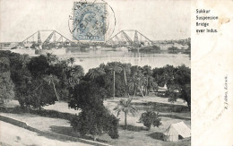 SUKKUR Pakistan - Suspension Bridge Over Indus. - VENTE DIRECTE X - Pakistan