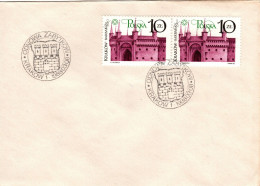 Poland 1988 Cracov Restoration ,Barbakan First Day Cover - FDC
