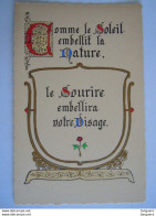 Enluminures Pensée -Comme Le Soleil Embellit La Nature, Le Sourire Embellira Votre Visage. - Philosophie & Pensées