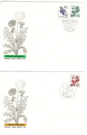 Poland 1989 Daisy First Day Covers - FDC
