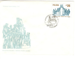Poland 1989 Security Service And Militia 45th Anniversary First Day Cover - FDC