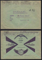 HORLOGERIE  / 1955 ENVELOPPE ILLUSTREE EN FRANCHISE POSTALE DES CCP - ALLEMAGNE - HAMBOURG (ref 4172) - Horlogerie