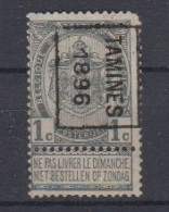 BELGIË - OBP - 1896 - Nr 53 (n° 59 B - TAMINES 1896) - (*) - Rolstempels 1894-99