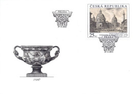 FDC 792 Czech Republic Giovanni Battista Piranesi: A View Of Roman Churches 2013 - Religion