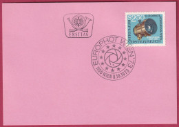 Österreich 1428 Ersttag Auf Karte 8. 10. 1973, Europhotkongress In Wien (Nr.10.022) - FDC