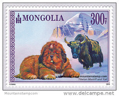 Mongolia 2015 China Tibet Kailash Yak Dog Buddhism Hinduism Mountains Berge Mountains Berge Montagnes Montagne MNH ** - Mongolei