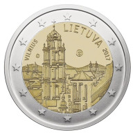 Lithuania 2 Euro, 2017 Vilnius - Lituania
