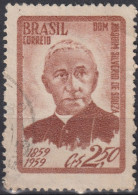 1959 Brasilien ° Mi:BR 960, Sn:BR 894, Yt:BR 676, Dom Joaquim Silverio De Souza (1859-1933), First Archbishop - Gebraucht