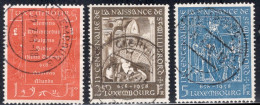 Luxembourg 1958  Set Of Stamps Issued To Celebrate The 1300th Anniversary Of The Birth Of St. Willibrord, In Fine Used - Oblitérés