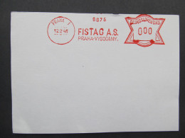 BRIEF Praha Vysočany Fistag 1945 Frankotyp Postfreistempel Frankotype  // P1482 - Lettres & Documents