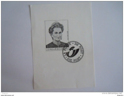 België Belgique GCA5 2000 Koningin Reine Paola Zwart-wit Blaadje Feuillet Noire-blanc 2881 MNH  ** - B&W Sheetlets, Courtesu Of The Post  [ZN & GC]